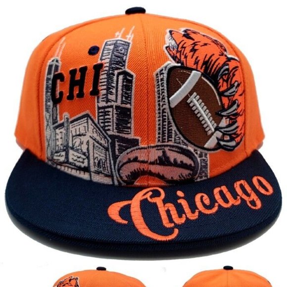 Chicago Premium Downtown Snapback Hat - Picture 1 of 7